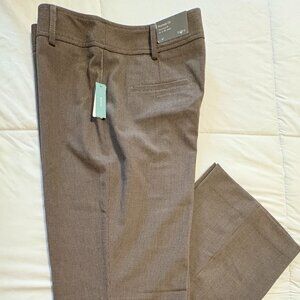 NWT! Apt. 9 Women's Dress Pants Size 10 - TINY houndstooth check black and tan